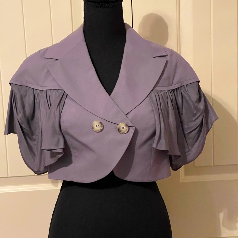 Bebe Gray Crop Top